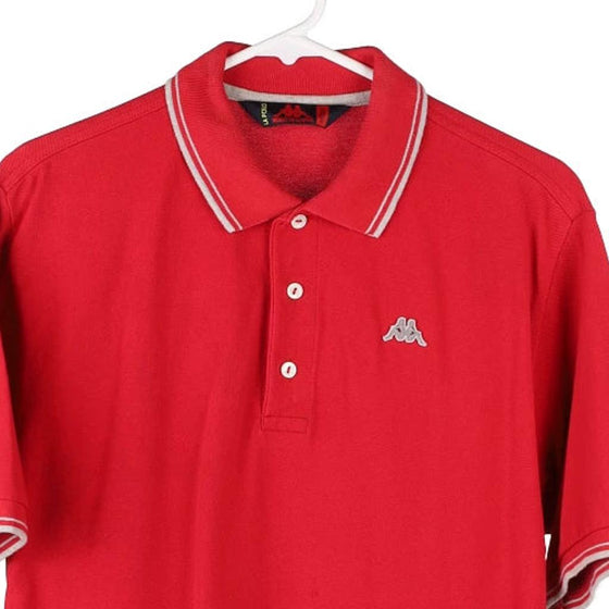 Vintage red Kappa Polo Shirt - mens medium