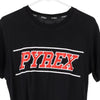 Vintage black Pyrex T-Shirt - mens medium