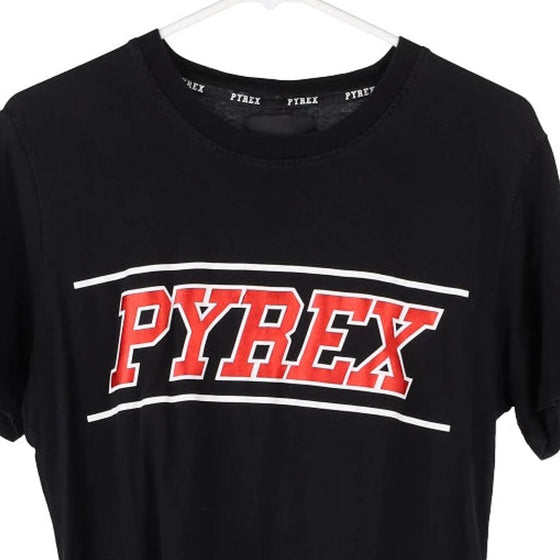 Vintage black Pyrex T-Shirt - mens medium