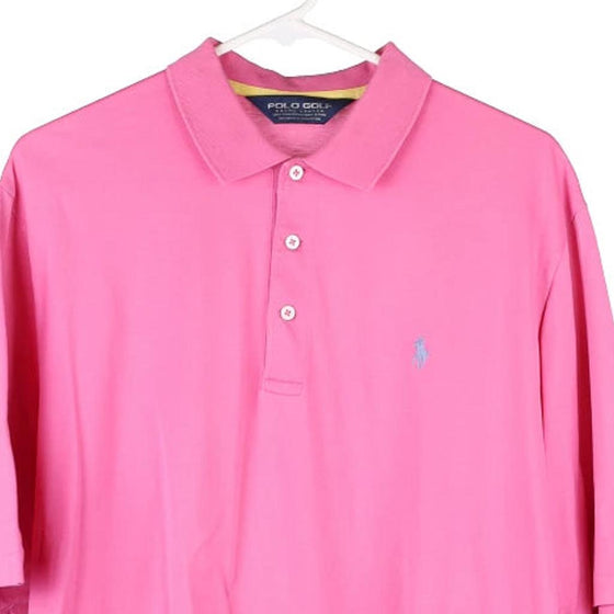 Vintage pink Polo Golf Polo Shirt - mens medium