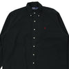 Vintage black Ralph Lauren Shirt - mens large