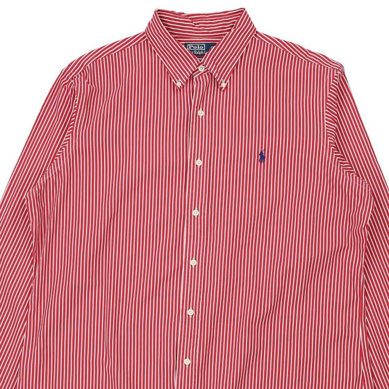 Vintage red Polo Ralph Lauren Shirt - mens x-large