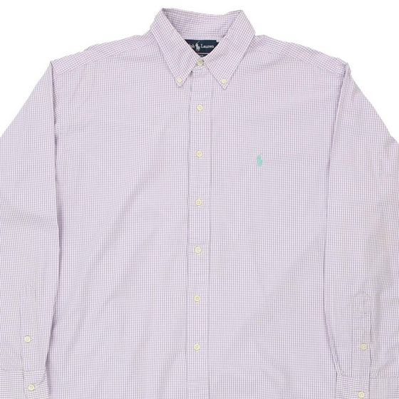 Vintage purple Ralph Lauren Shirt - mens large