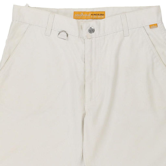 Vintage white Indian Motocycle Carpenter Shorts - mens 32" waist