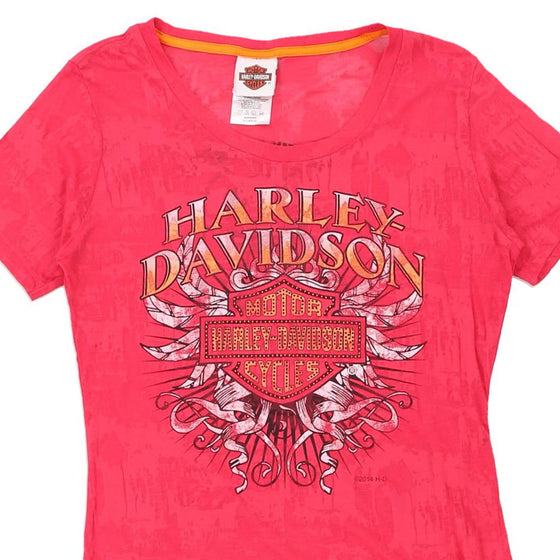 Pre-Loved pink Tennessee Harley Davidson T-Shirt - womens x-large