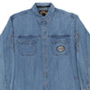 Vintage blue Harley Davidson Denim Shirt - mens x-large