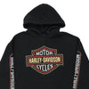 Vintage black Arbour Vitae, WI Harley Davidson Hoodie - mens large