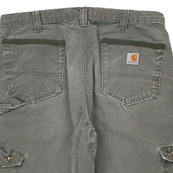 Vintage grey Carhartt Cargo Trousers - mens 34" waist