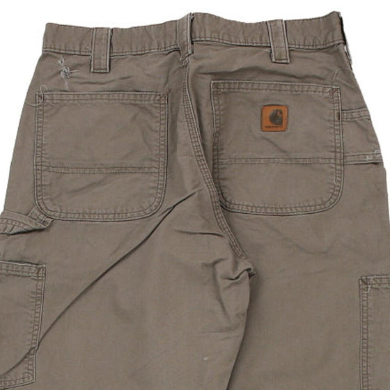 Vintage brown Carhartt Carpenter Trousers - mens 34" waist