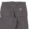 Vintage grey Carhartt Carpenter Trousers - mens 34" waist