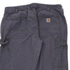 Vintage grey Carhartt Carpenter Trousers - mens 34" waist