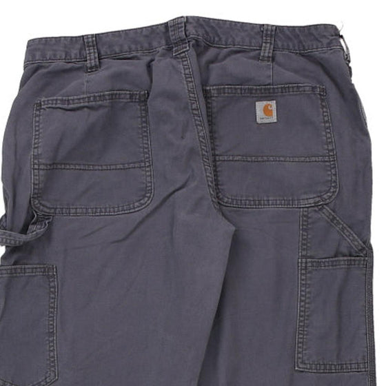 Vintage grey Carhartt Carpenter Trousers - mens 34" waist