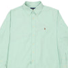 Vintage green Ralph Lauren Shirt - mens xx-large