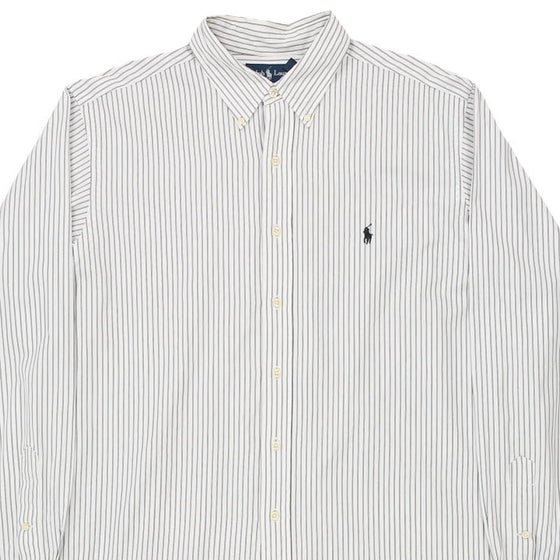 Vintage black & white Classic Fit Ralph Lauren Shirt - mens x-large