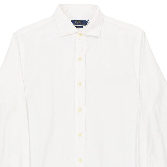 Vintage white Ralph Lauren Shirt - mens medium