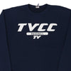 Vintage navy TVCC Baseball Russell Athletic Sweatshirt - mens medium