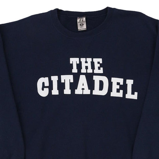 Vintage navy The Citadel Russell Athletic Sweatshirt - mens medium