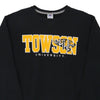 Vintage black Towson University Russell Athletic Sweatshirt - mens medium