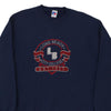 Vintage navy Made in U.S.A. Long Beach City College Russell Athletic Sweatshirt - mens x-large