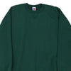 Vintage green Made in U.S.A. Russell Athletic Sweatshirt - mens x-large