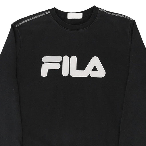 Vintage black Fila Sweatshirt - womens large