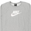 Vintage grey Nike Sweatshirt - mens xx-large