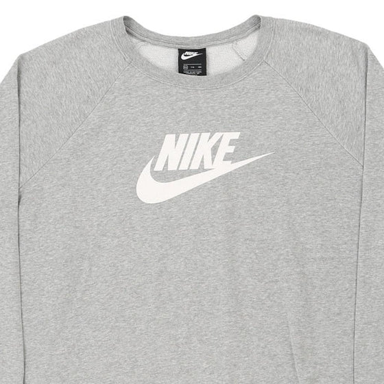 Vintage grey Nike Sweatshirt - mens xx-large