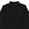 Vintage black Adidas 1/4 Zip - mens x-large