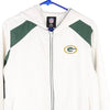 Vintage white Green Bay Packers Nfl Jacket - womens small