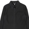 Armani Jeans Shirt - Large Black Cotton