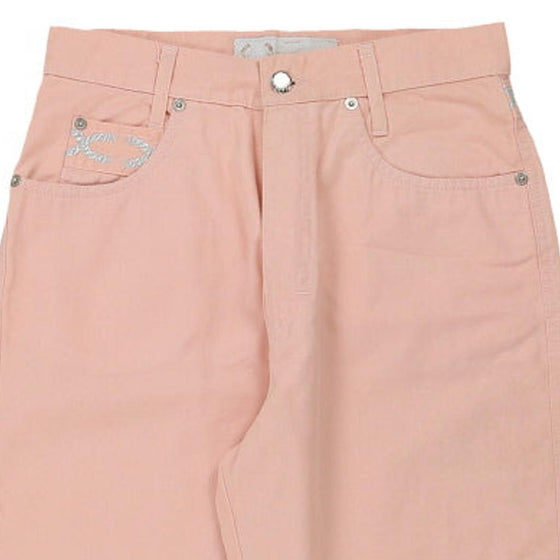 Roccobarocco Jeans - 27W UK 10 Pink Cotton