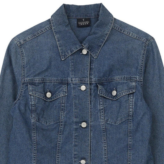 Trussardi Denim Jacket - Medium Blue Cotton