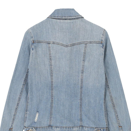 Guess Denim Jacket - Medium Blue Cotton