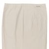 Prada Midi Skirt - 33W UK 14 Beige Cotton Blend