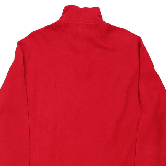 Vintage red Ralph Lauren 1/4 Zip - mens large