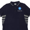 Vintage navy SSC Napoli Macron Polo Shirt - mens x-large