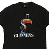 Vintage black Guinness T-Shirt - mens large