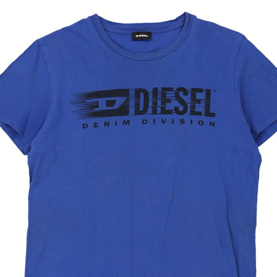 Vintage blue Diesel T-Shirt - mens small