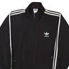 Vintage black Adidas Track Jacket - mens large