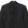 Vintage black Double Breasted Evening Pal Zileri Blazer - mens medium