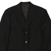 Vintage black Pierre Cardin Blazer - mens large