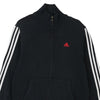 Vintage black Adidas Zip Up - mens large