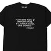 Vintage black Juventus FC Fruit Of The Loom T-Shirt - mens x-large