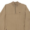 Vintage beige Nike 1/4 Zip - mens medium