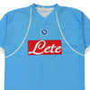 Vintage blue SSC Napoli Replica Football Shirt - mens x-large