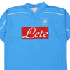 Vintage blue SSC Napoli Replica Football Shirt - mens x-large