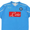 Vintage blue SSC Napoli Replica Football Shirt - mens x-large