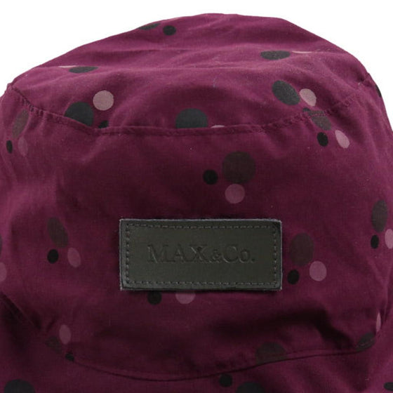 Vintage purple Max & Co Bucket Hat - womens no size
