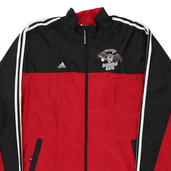 Vintage red Diamond Bats Adidas Jacket - mens x-large