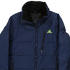 Vintage navy Adidas Puffer - mens large